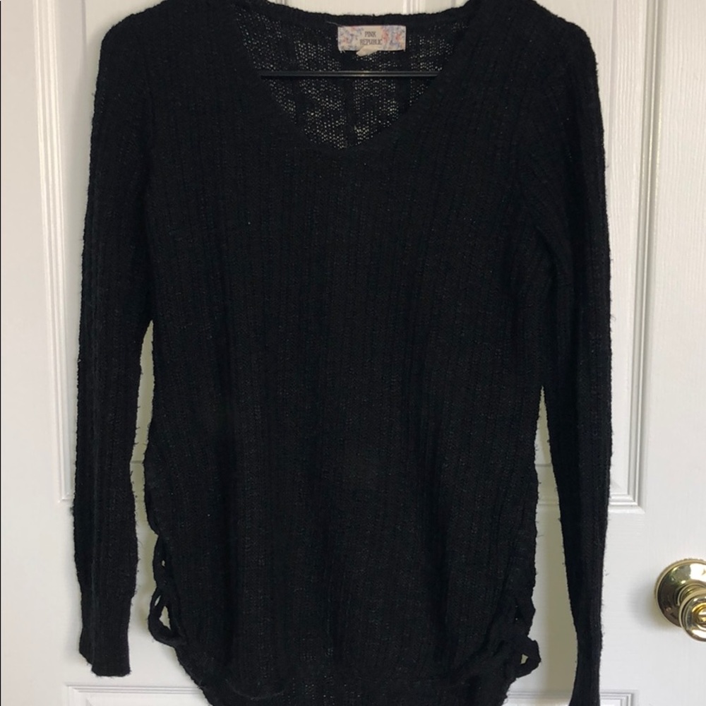 Black sweater